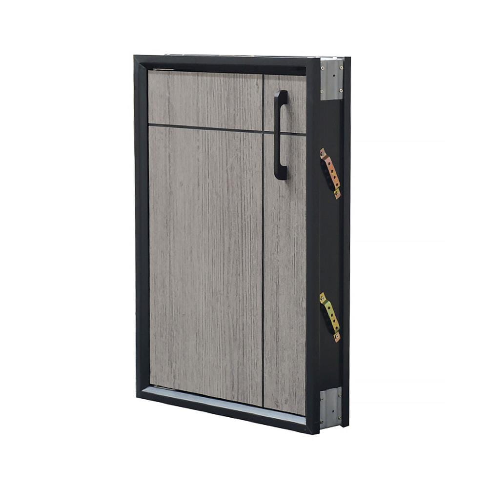 SINGLE KITCHEN CABINET DOOR CABIN CHIC 44X64CM GRAY [EXCLUSIVE FROM HOMEPRO THAILAND]