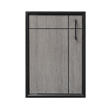 SINGLE KITCHEN CABINET DOOR CABIN CHIC 44X64CM GRAY [EXCLUSIVE FROM HOMEPRO THAILAND]