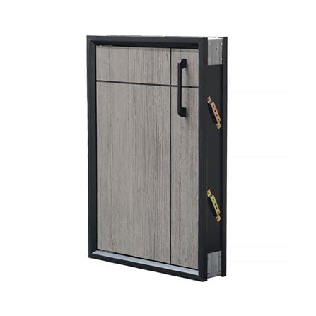 SINGLE KITCHEN CABINET DOOR CABIN CHIC 44X64CM GRAY [EXCLUSIVE FROM HOMEPRO THAILAND]