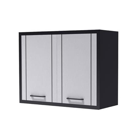 DOUBLE WALL CABINET CABIN HARVIN 86X66CM GREY [EXCLUSIVE FROM HOMEPRO THAILAND]
