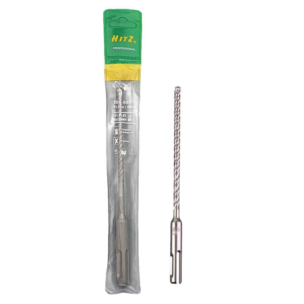 HITZ CONCRETE DRILL BIT 5.5x160MM (SILVER)
