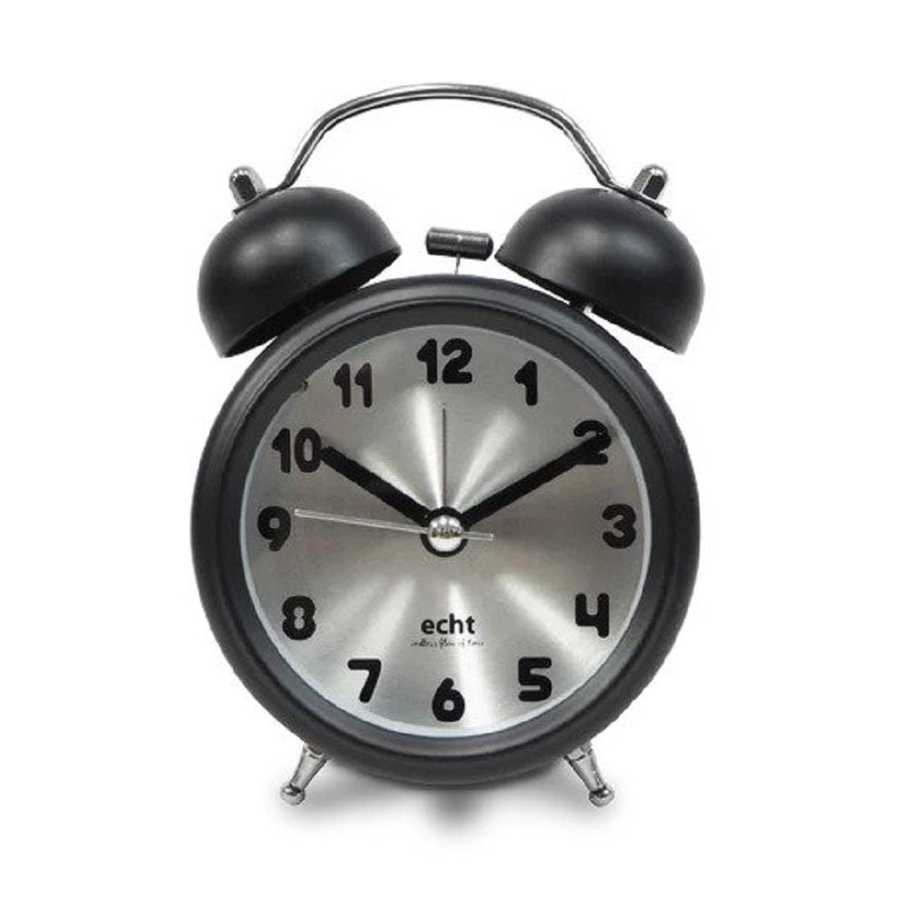 EHCT 3" ALARM CLOCK METAL E345 BACKLIGHT