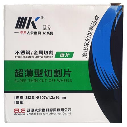 K BRAND GRINDING DISC 107 X1.2 X16 MM