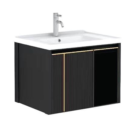 CABANA COUNTER WASHBASIN SET CBFAL66627 5 IN 1 BLACK