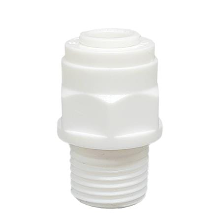 MECO MPT STRAIGHT CONNECTOR SPEED FIT 1/4" (2pcs/pack)