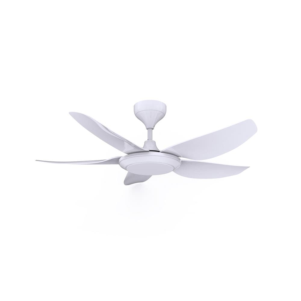 RUBINE CEILING FAN AVENS 5BLADE MATTE WHITE 42INCH