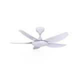 RUBINE CEILING FAN AVENS 5BLADE MATTE WHITE 42INCH