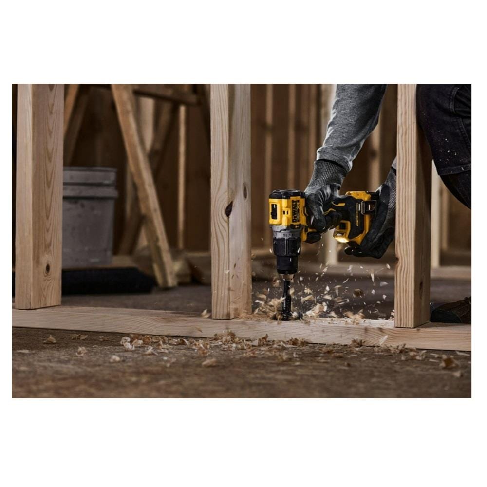 DEWALT CORDLESS 20V 4.0AH BRUSHLESS HAMMER DRILL (BATTERY INCLUDED)