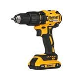 DEWALT CORDLESS 20V BRUSHLESS HAMMER DRILL (BATTERY INCLUDED)