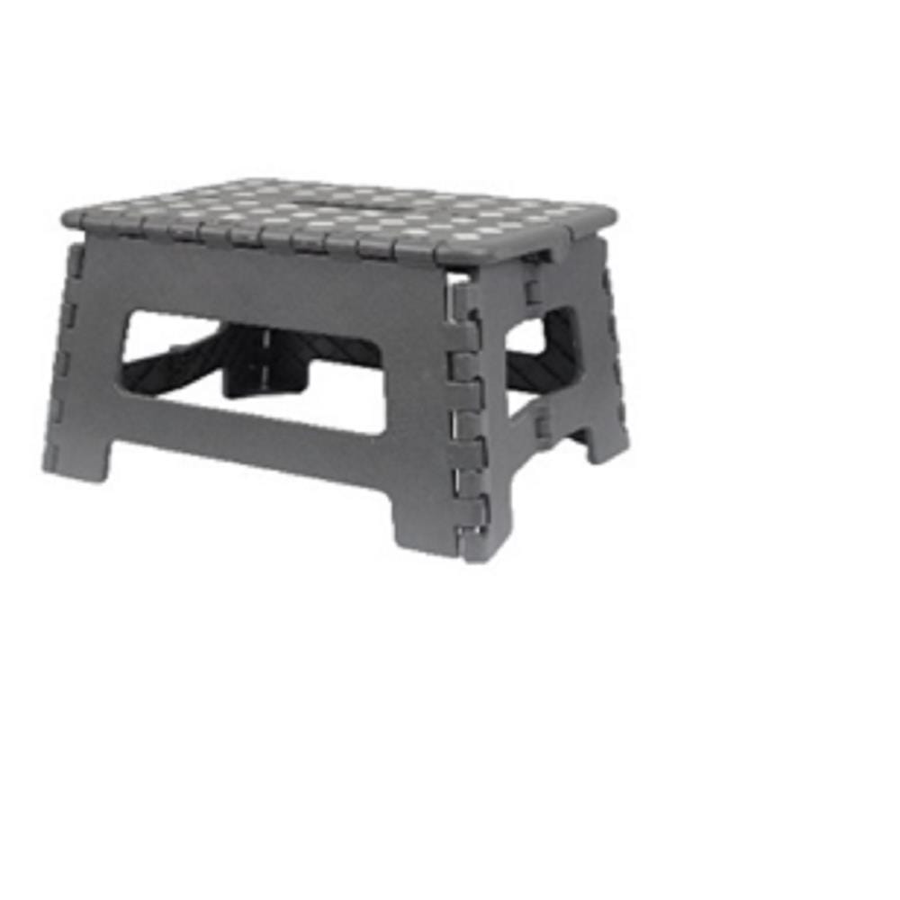 FURDINI BATHROOM FOLDING STOOL UNO-S PP DARK GREY H22XW31.5XD25 CM