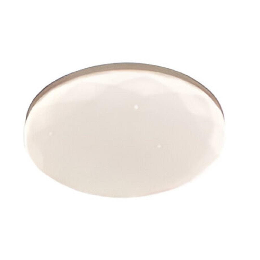 BRIGHT OBJECTIVES CEILING LAMP LED 15438-500 120WATT 3COLOUR CHANGING WHITE/WOOD 20"