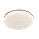 BRIGHT OBJECTIVES CEILING LAMP LED 15438-500 120WATT 3COLOUR CHANGING WHITE/WOOD 20"