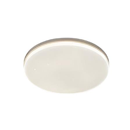 BRIGHT OBJECTIVES CEILING LAMP LED 15437-500 120WATT 3COLOUR CHANGING WHITE/WOOD 20"