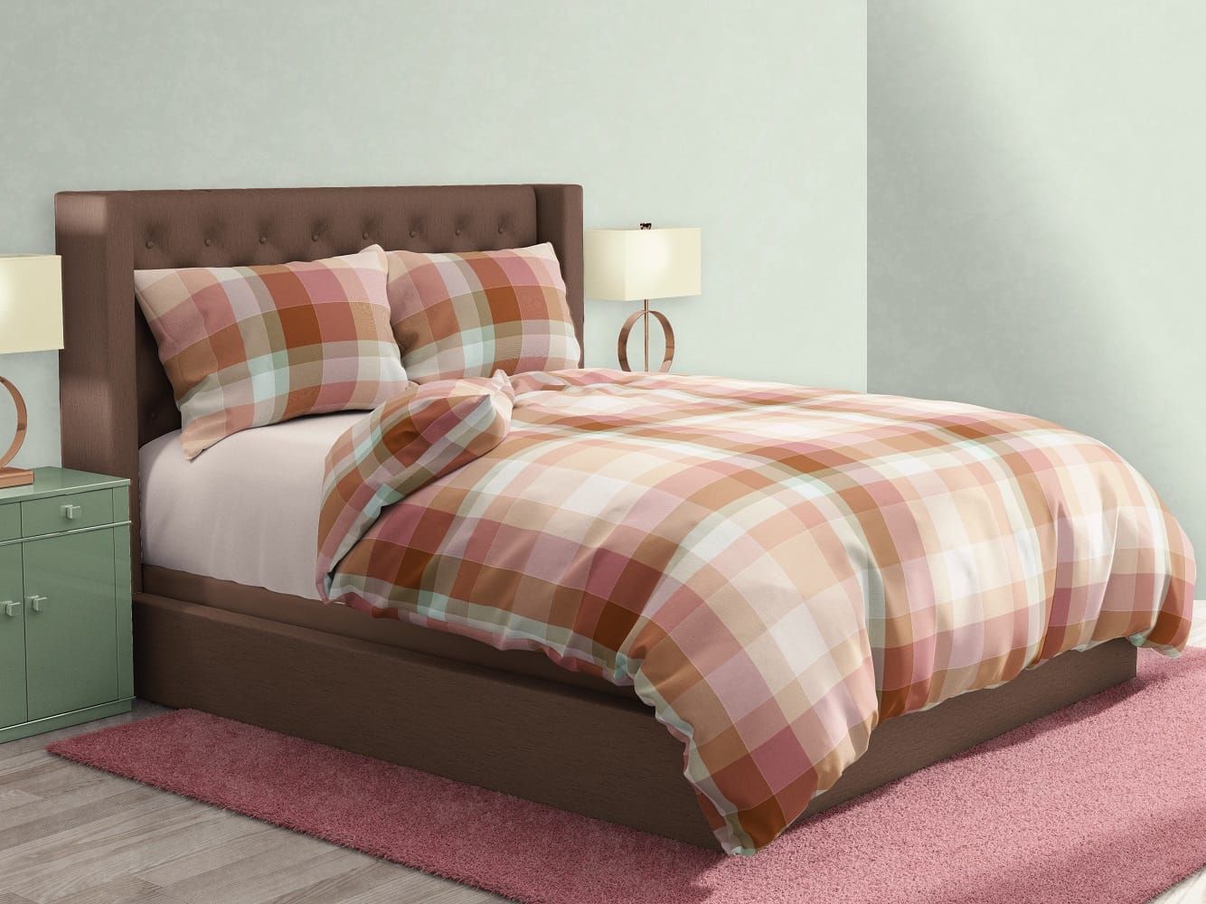 HERA FRUIT SORBET SUPER SINGLE FITTED SHEET DOMIN