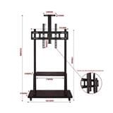 TV MOBILE STAND CENTO BRK-VMST1800 50"-90"