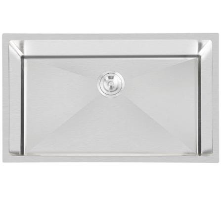 LIVINOX BUILT IN UNDERMOUNT SINK LUS-7647 1BOWL STAINLESS STEEL 304 76CM