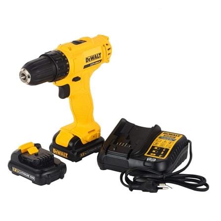 DEWALT CORDLESS 12V 10mm DRILL DRIVER DCD700D2 (BATTERY INCLUDED)