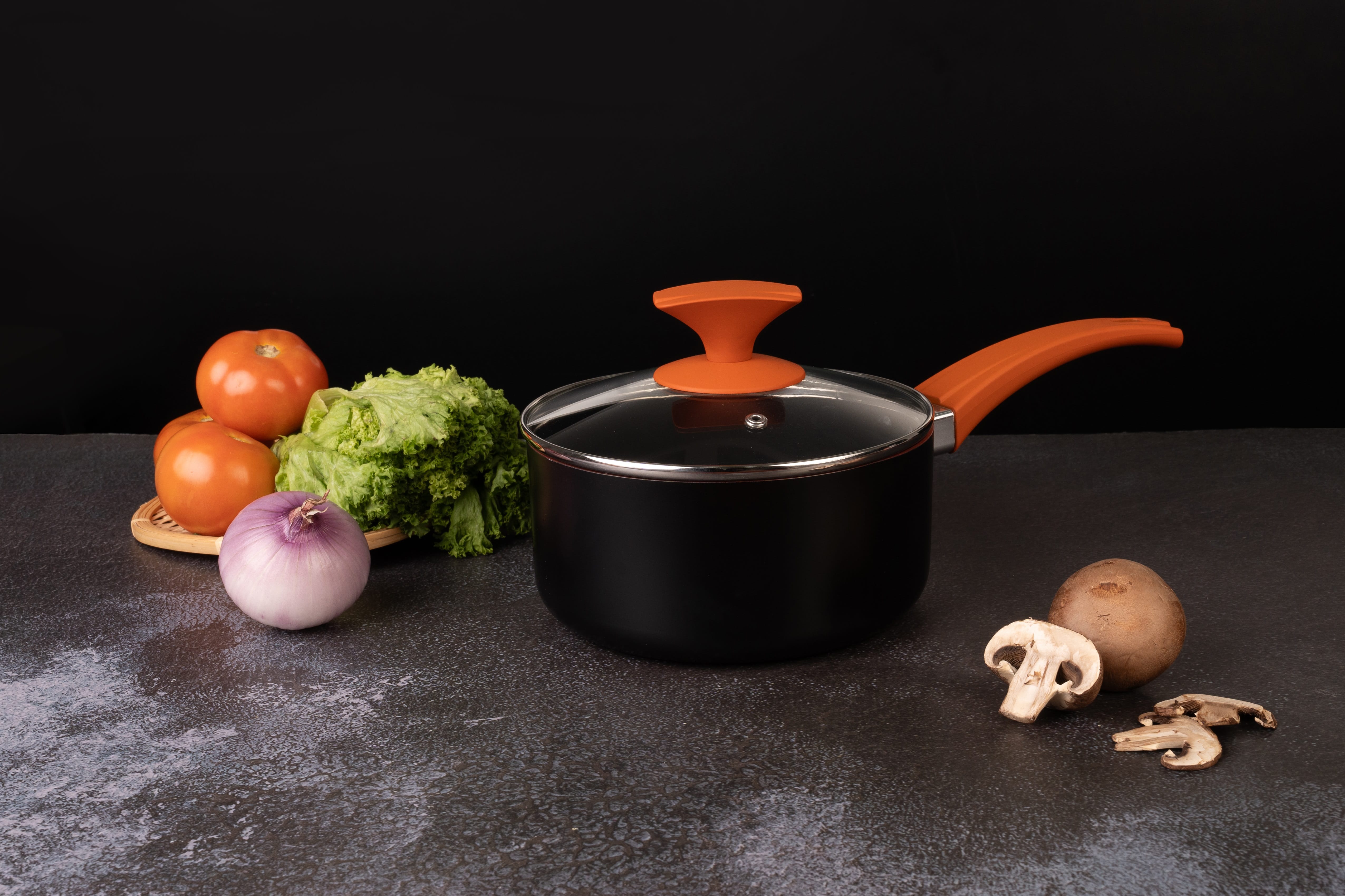 FUKURO REDI NON-STICK SAUCEPAN WITH LID 18CM
