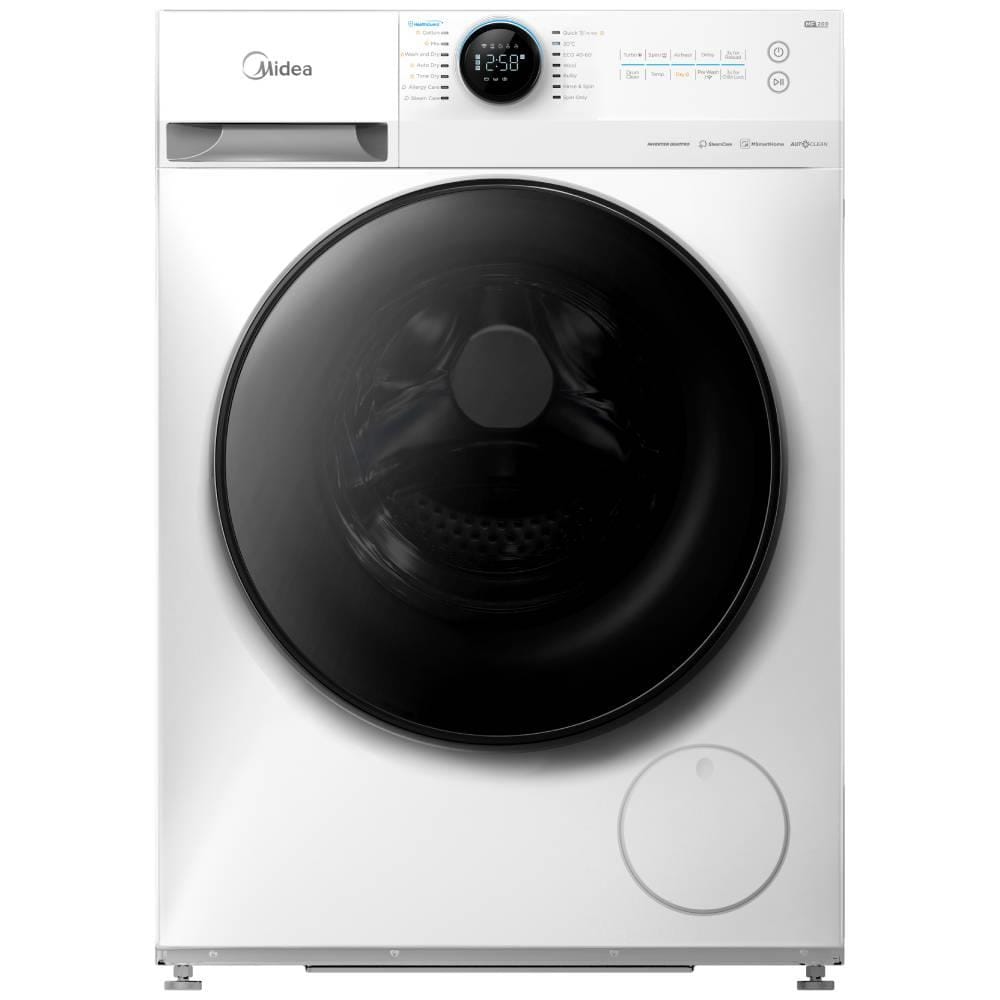 MIDEA FRONT LOAD WASHING MACHINE & DRYER MF200D85B 8.5/6KG WHITE