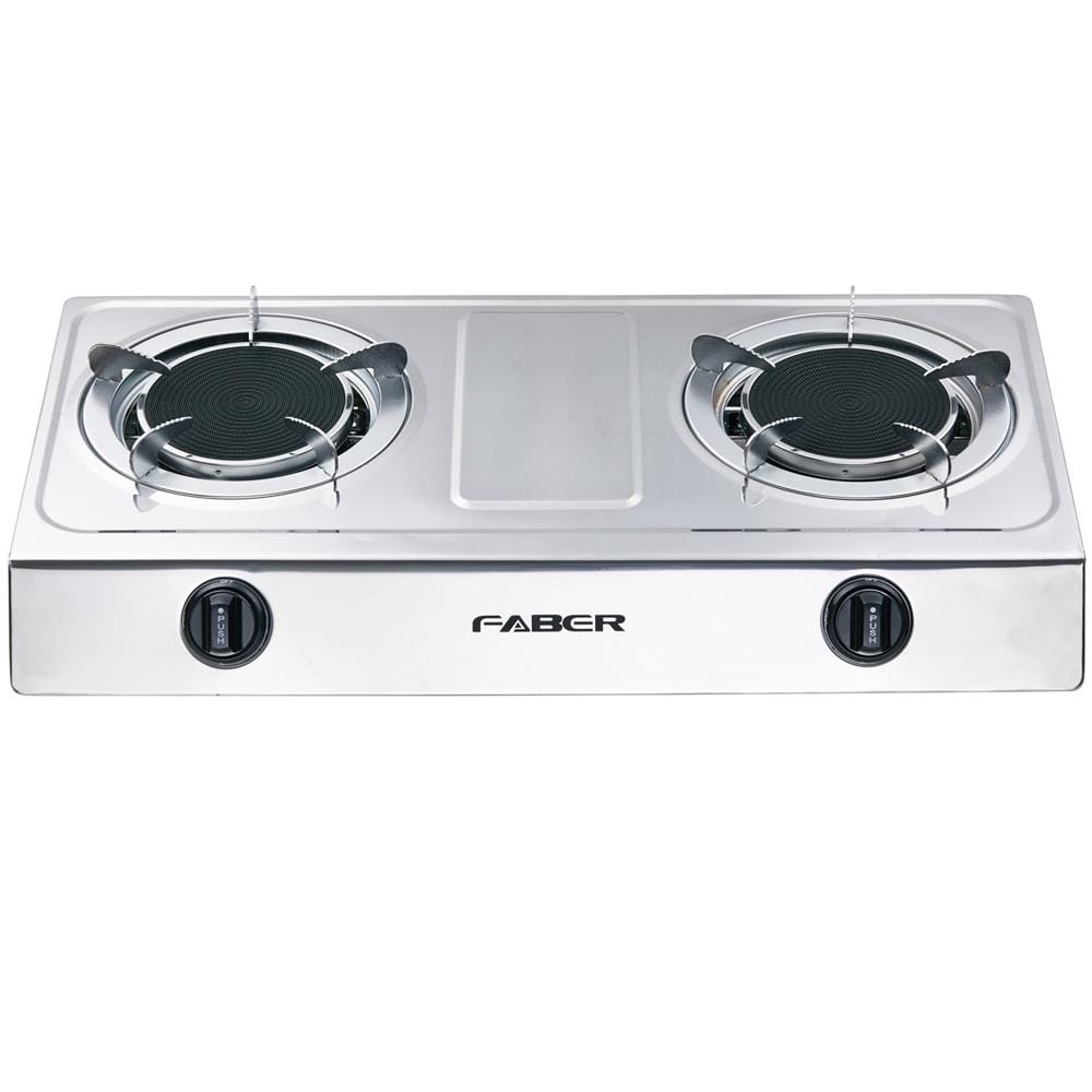 FABER INFRARED GAS STOVE FS LAVICO 5523 2 BURNERS STAINLESS STEEL 3.6KW