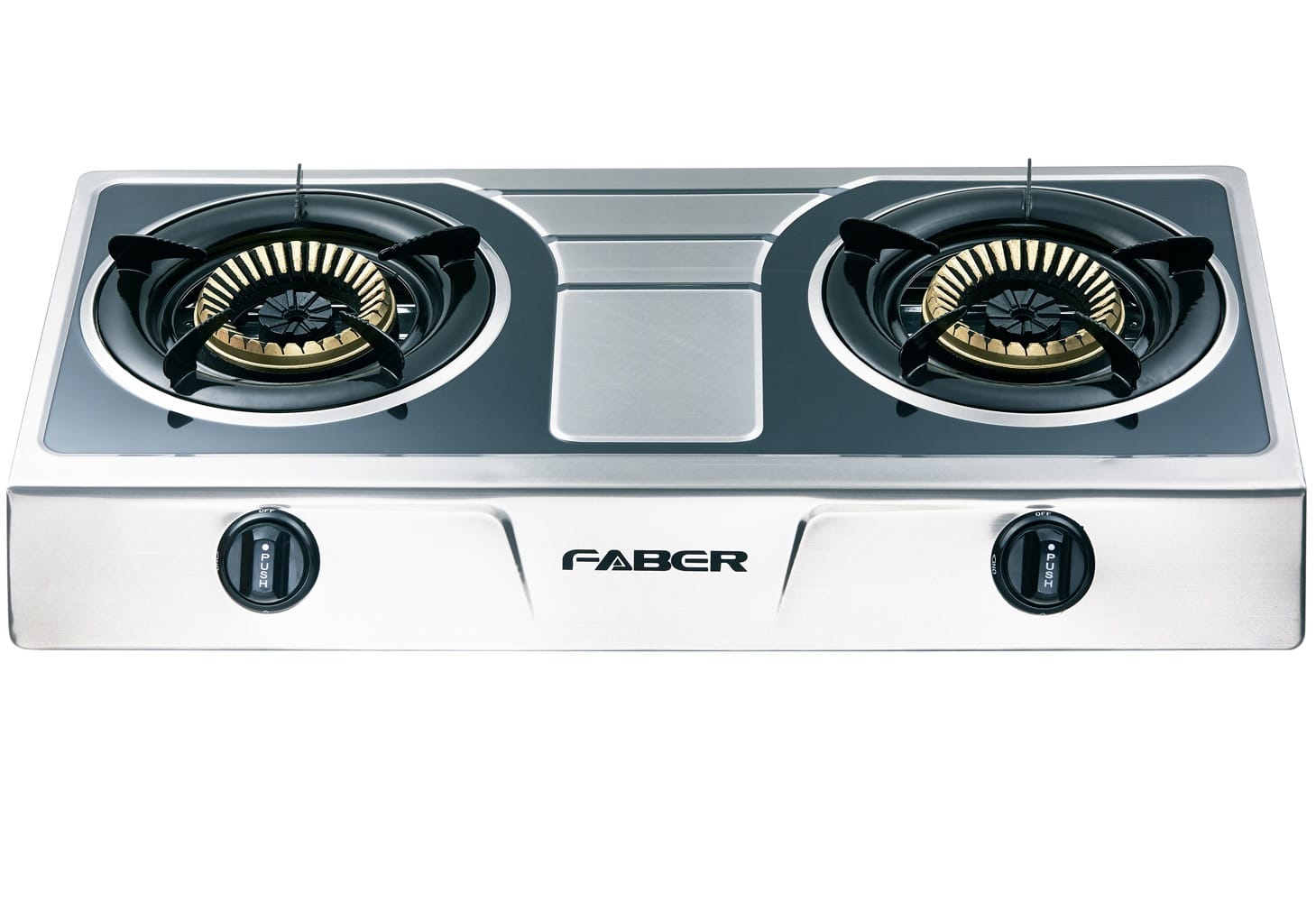 FABER GAS STOVE FS CASA 2322 2 BURNERS STAINLESS STEEL 3.6KW