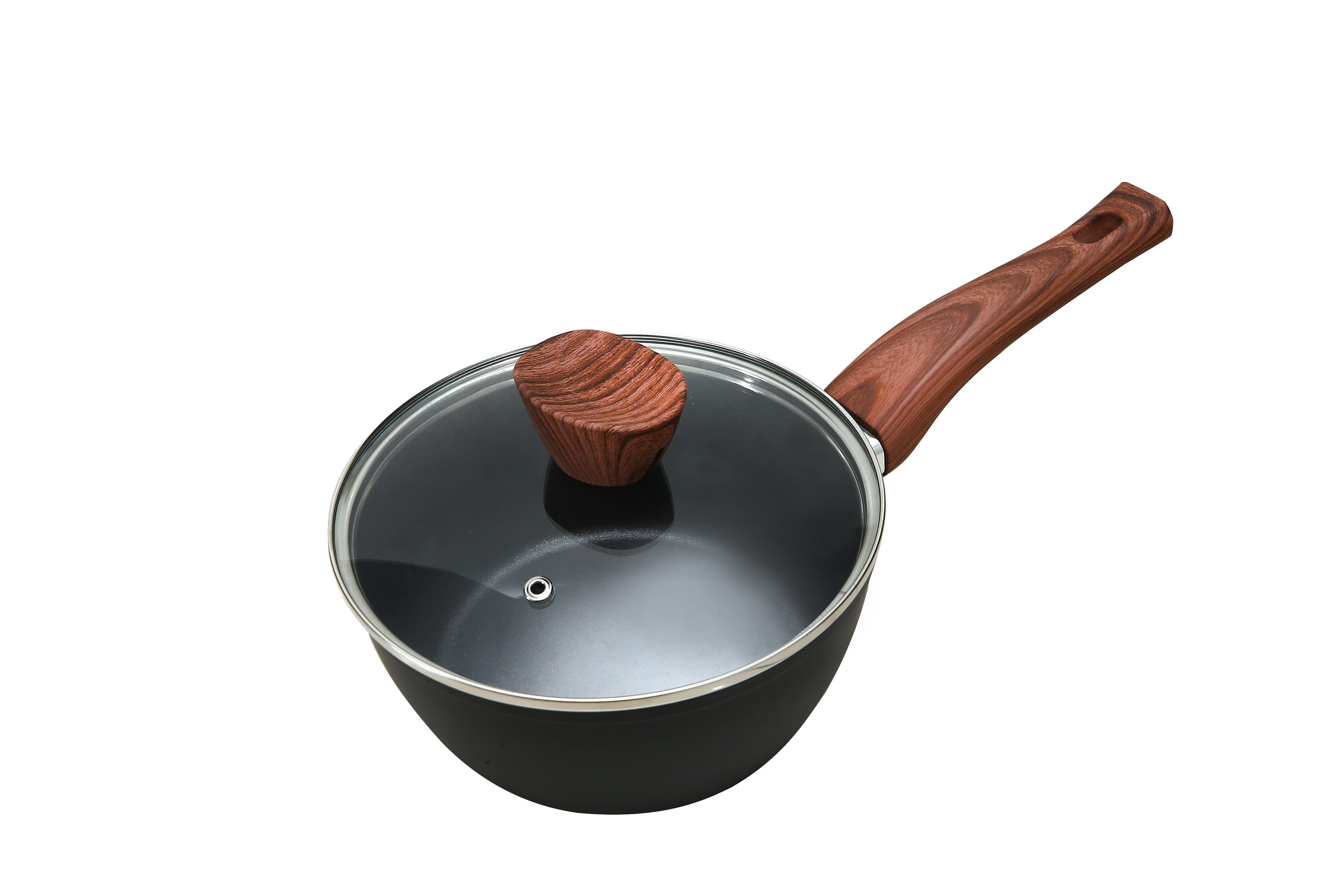 FUKURO KANZEN FORGED NON-STICK SAUCE PAN WITH LID 18CM