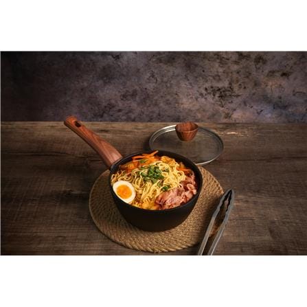 FUKURO KANZEN FORGED NON-STICK SAUCE PAN WITH LID 18CM