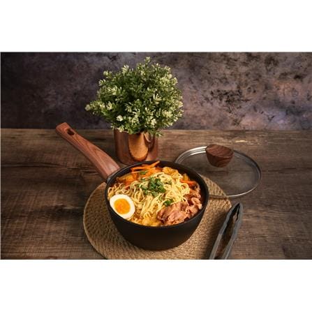 FUKURO KANZEN FORGED NON-STICK SAUCE PAN WITH LID 18CM