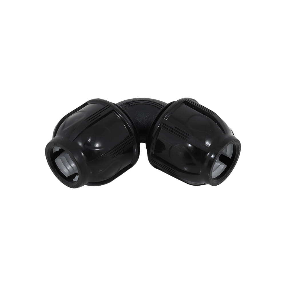 SPRING PE COMPRESSION ELBOW FITTING 20MM