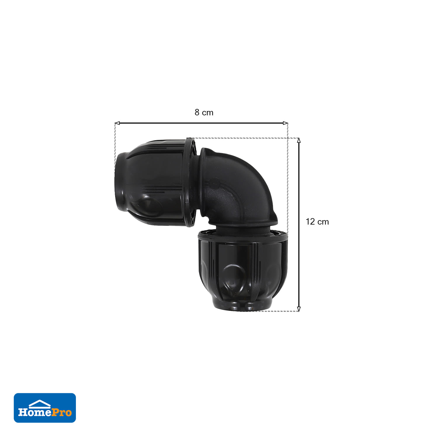 SPRING PE COMPRESSION ELBOW FITTING 20MM