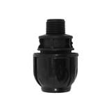 SPRING PE COMPRESSION MALE ADAPTER 20MMX1/2&rdquo;