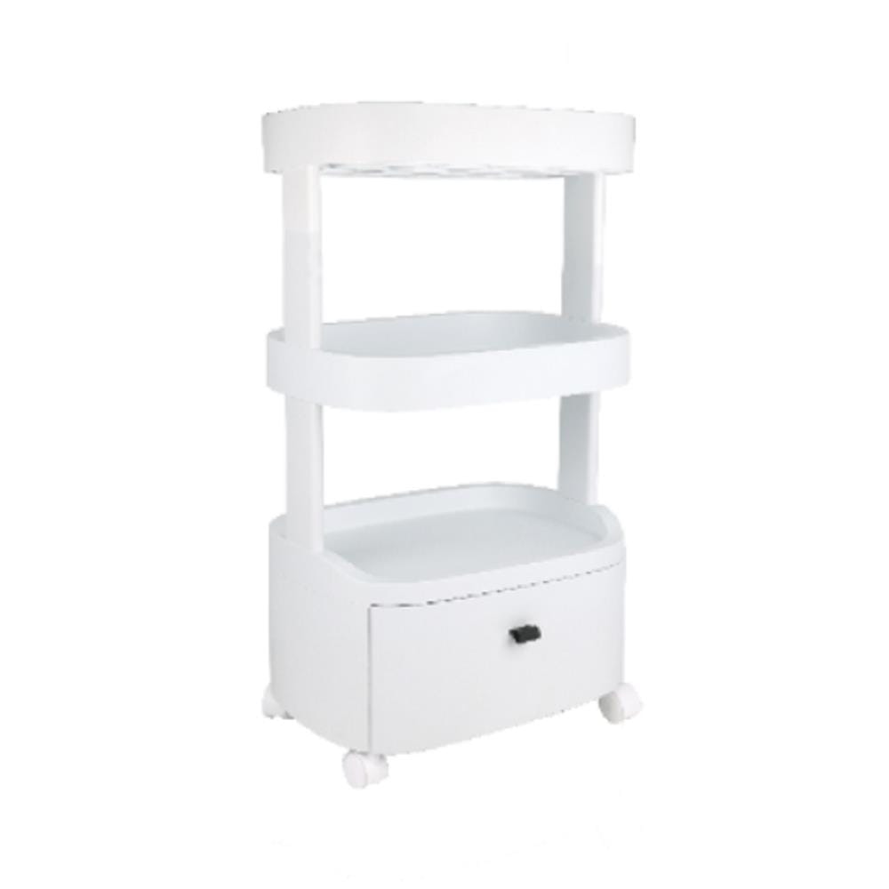 3TIER SHELVES HOMEY 42x30x71 WHITE