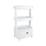 3TIER SHELVES HOMEY 42x30x71 WHITE
