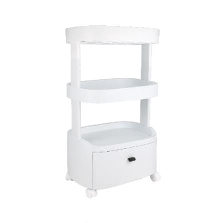 3TIER SHELVES HOMEY 42x30x71 WHITE