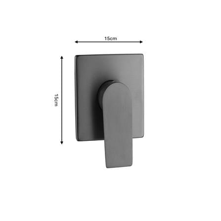 LIVINOX SHOWER MIXER CONCEALED LT-CS10GM GUN METAL