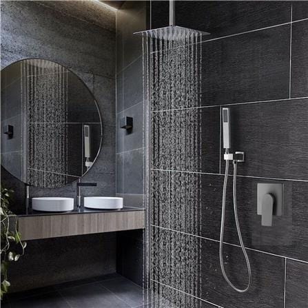 LIVINOX SHOWER MIXER CONCEALED LT-CS10GM GUN METAL