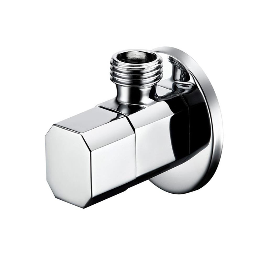 LIVINOX ANGLE STOP VALVE LT-AG07CH SQUARE SHAPE CHROME H4.5XW6XD5 CM