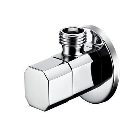 LIVINOX ANGLE STOP VALVE LT-AG07CH SQUARE SHAPE CHROME H4.5XW6XD5 CM