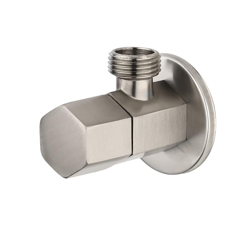 LIVINOX ANGLE STOP VALVE LT-AG05SS HEXAGON SHAPE MATT H4.5XW6XD5CM