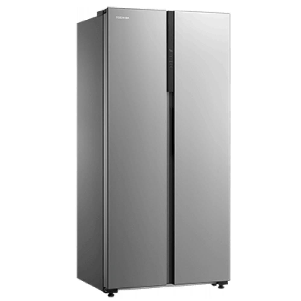 TOSHIBA SIDE BY SIDE REFRIGERATOR GR-RS602WI-PMY(49) 530L RIKYU GRAY
