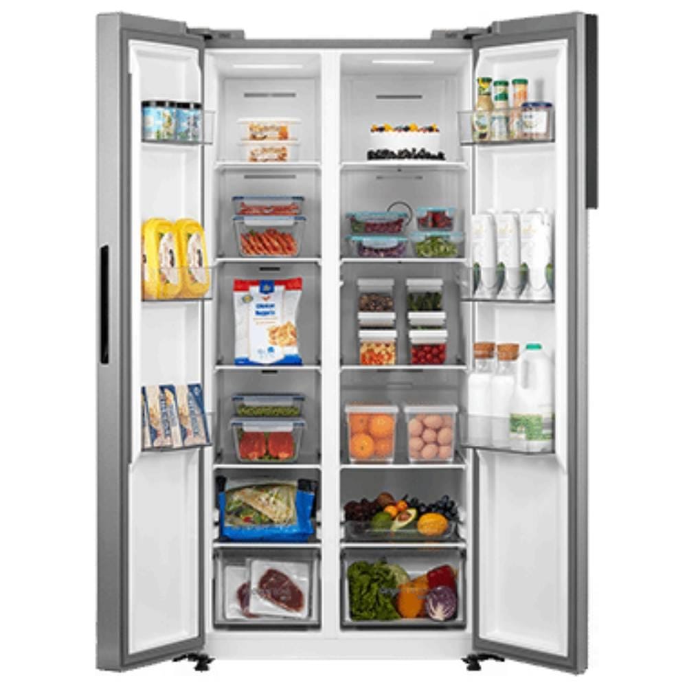 TOSHIBA SIDE BY SIDE REFRIGERATOR GR-RS602WI-PMY(49) 530L RIKYU GRAY