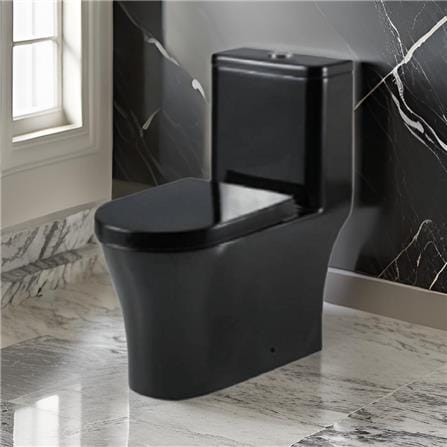 SORENTO 1P TOILET SRTWC8318-RL-BL H75.5XW37XD69 CM BLACK