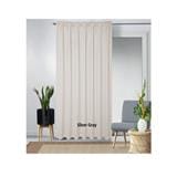 RED DANIELLE CURTAIN FRENCH PLEAT URBAN SUNOUT C22 80944-8 SILVER GRAY