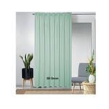 RED DANIELLE CURTAIN FRENCH PLEAT URBAN C22 80945-2 SLIT GREEN