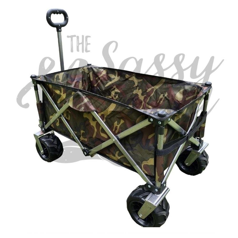 SASSY MERMAID FOLDING WAGON 100KG (CAMOUFLAGE) COMPACT