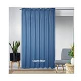 RED DANIELLE CURTAIN FRENCH PLEAT URBAN C22 80946-2 COPEN BLUE