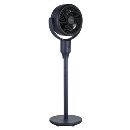 MIDEA AIR CIRCULATOR STAND FAN MFG180R0APB 7" 35W 4SPEED BLUE