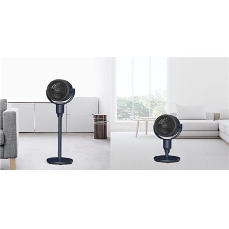 MIDEA AIR CIRCULATOR STAND FAN MFG180R0APB 7" 35W 4SPEED BLUE
