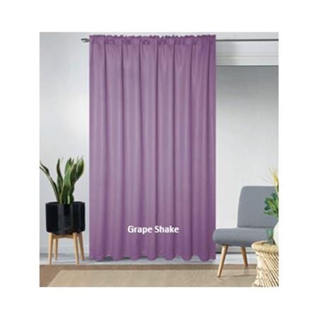 RED DANIELLE CURTAIN FP URBAN C22 80947-10 GRAPE SHAKE