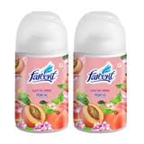 FARCENT SCENTED NATURAL SPRAY 250ML TWIN PACK PEACH